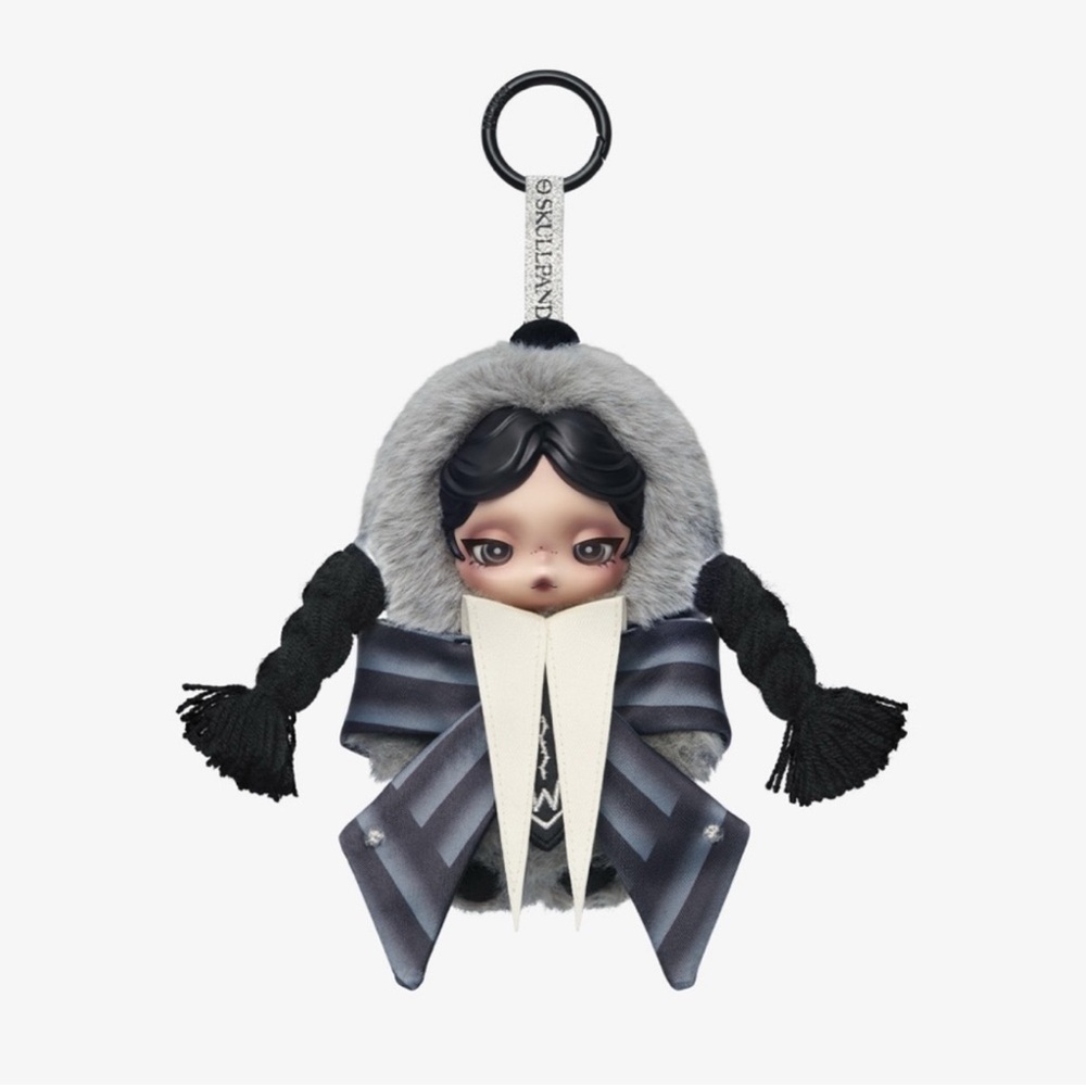 Skullpanda x Wednesday- Nevermore Academy Uniform Popmart Plush Pendent